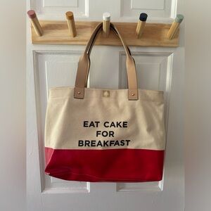 Kate Spade “Eat Cake for Breakfast” Tote